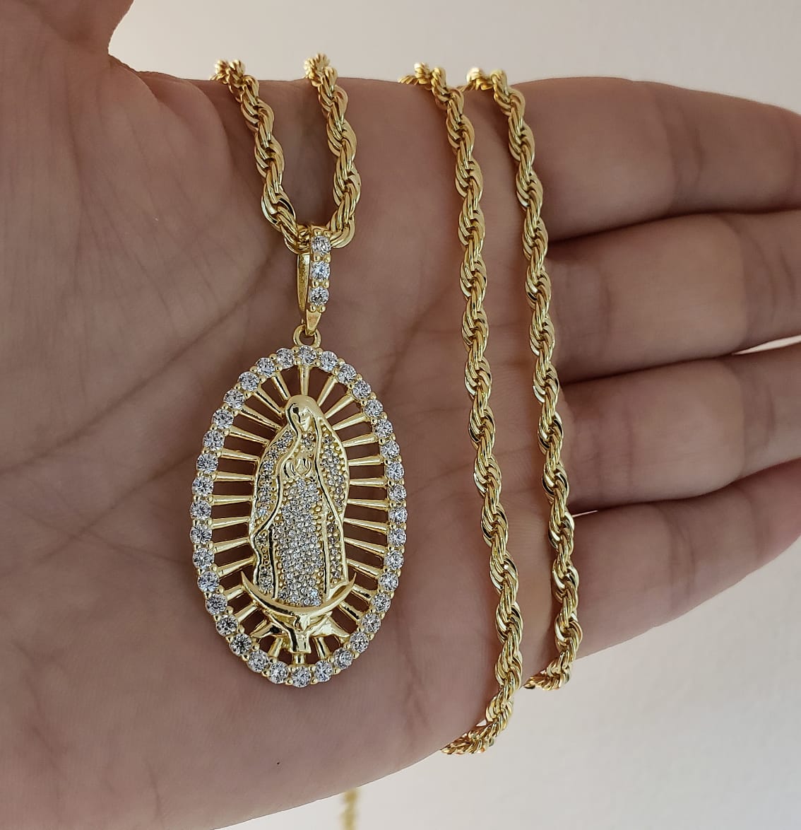 DIJE V GUADALUPE SWAROVSKI CRISTAL