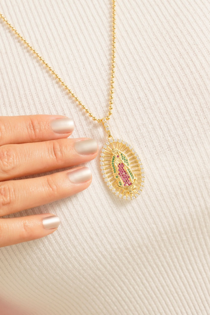 DIJE V GUADALUPE SWAROVSKI COLOR