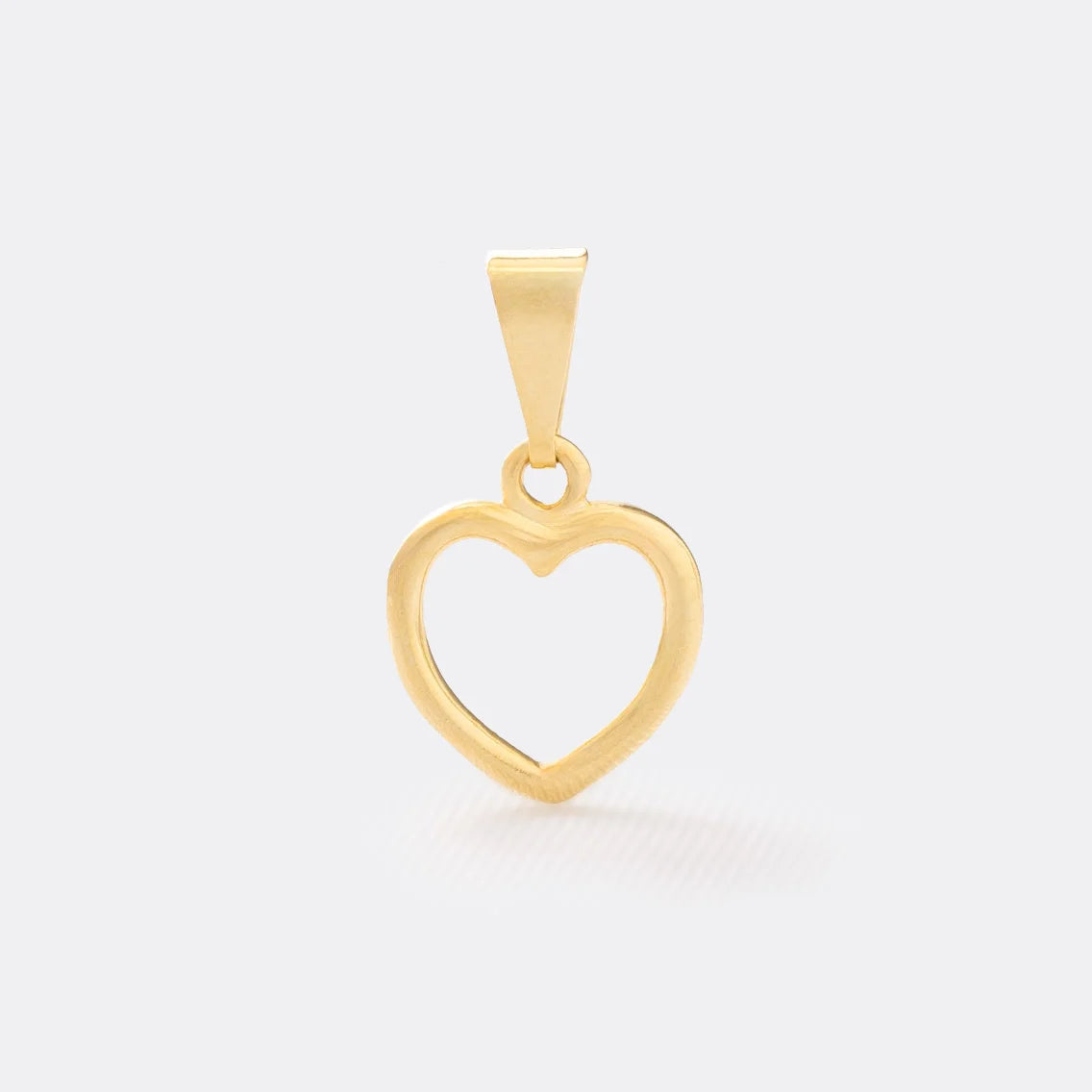 DIJE CORAZON SILUETA