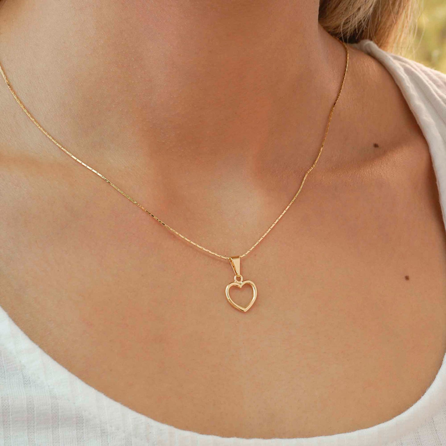 DIJE CORAZON SILUETA