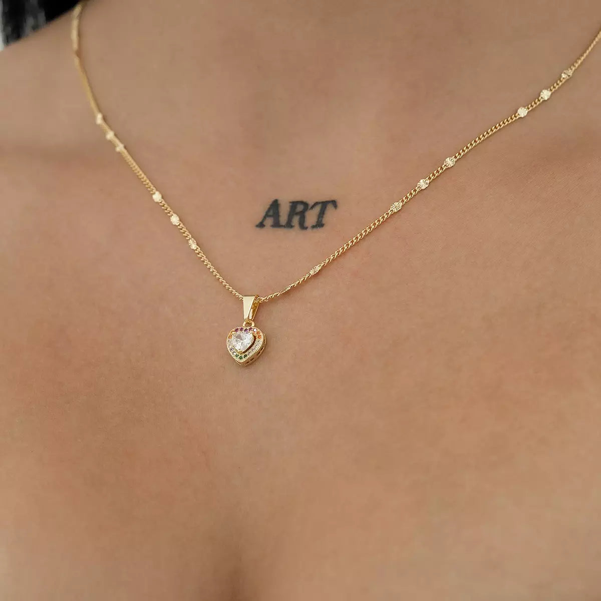 DIJE RAINBOW LOVE CRISTAL