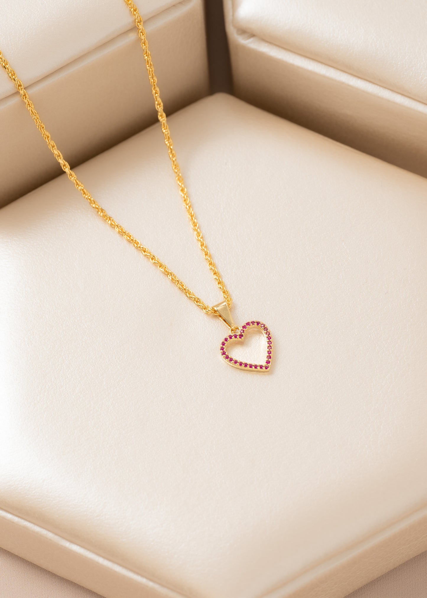 DIJE AMOUR FUCSIA