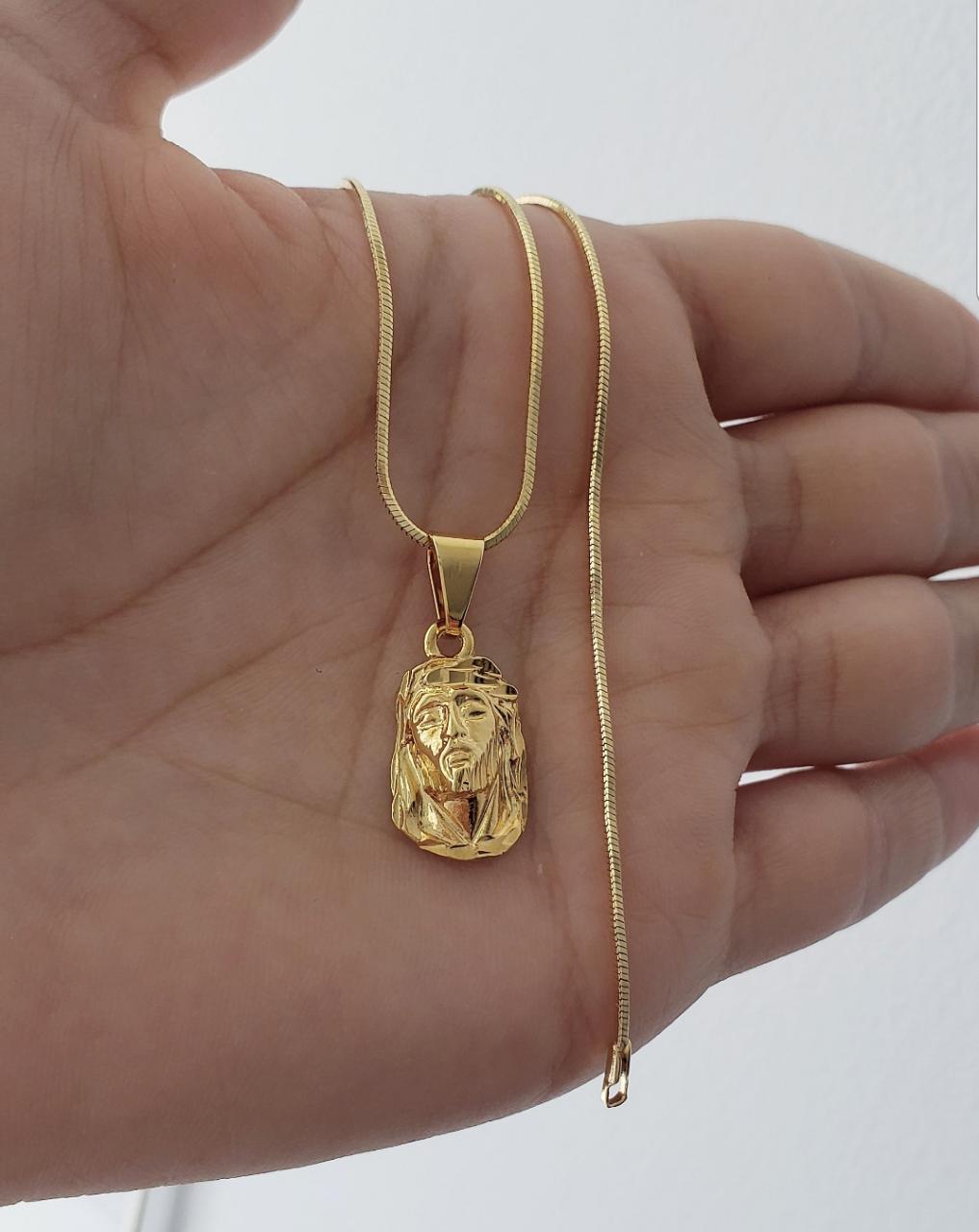 DIJE ROSTRO TALLADO DIAMANTADO