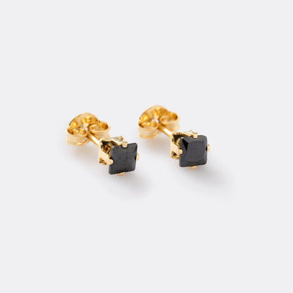 ARETE TOPO CIRCON CUADRADO NEGRO