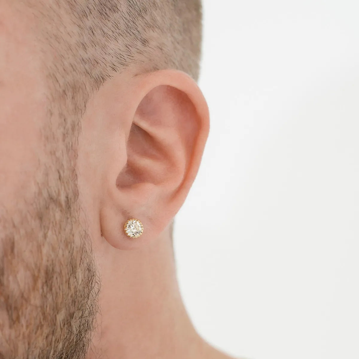 ARETE TOPO CIRCON 6MM CRISTAL
