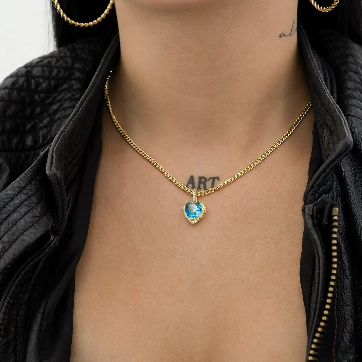 CADENA CUBANA ESLABON U 3MM 45 CMS