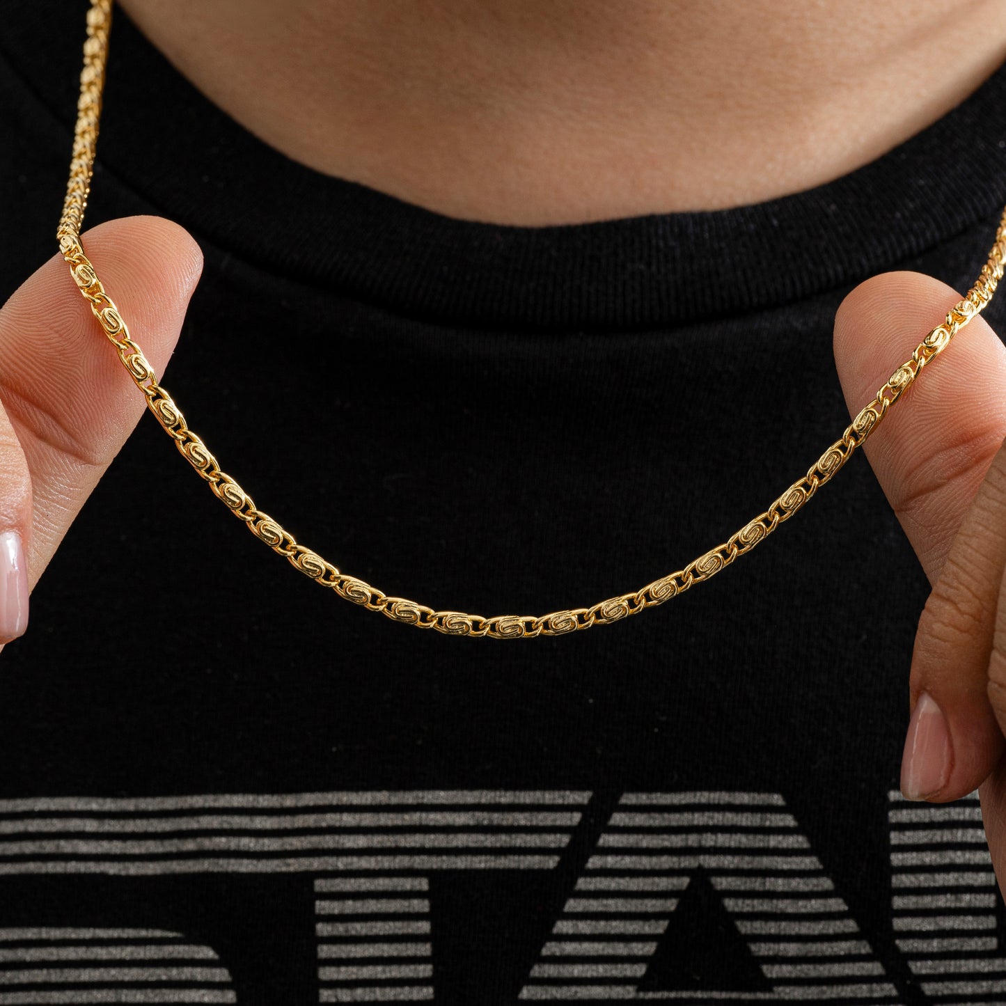 CADENA CARACOL GRUESA 65 CMS