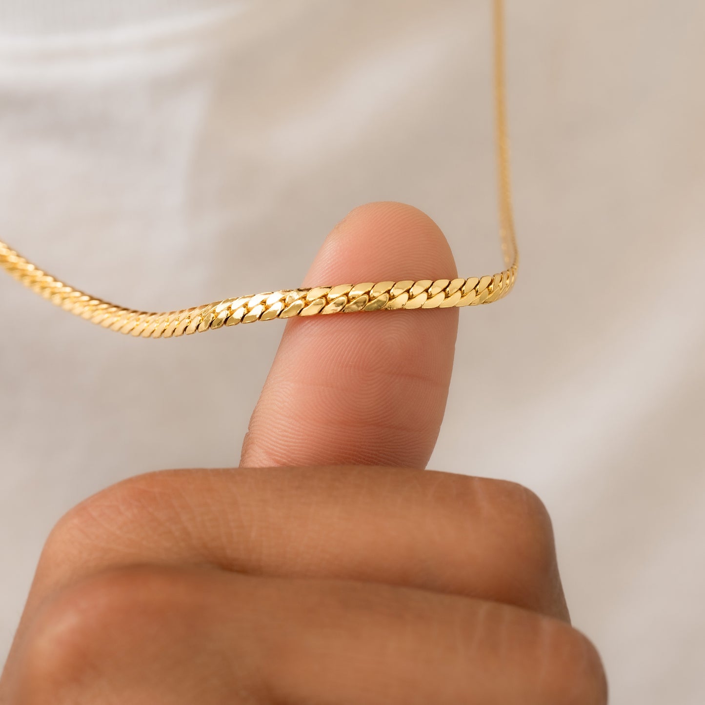 CADENA SERPIENTE 4MM DE 65CMS