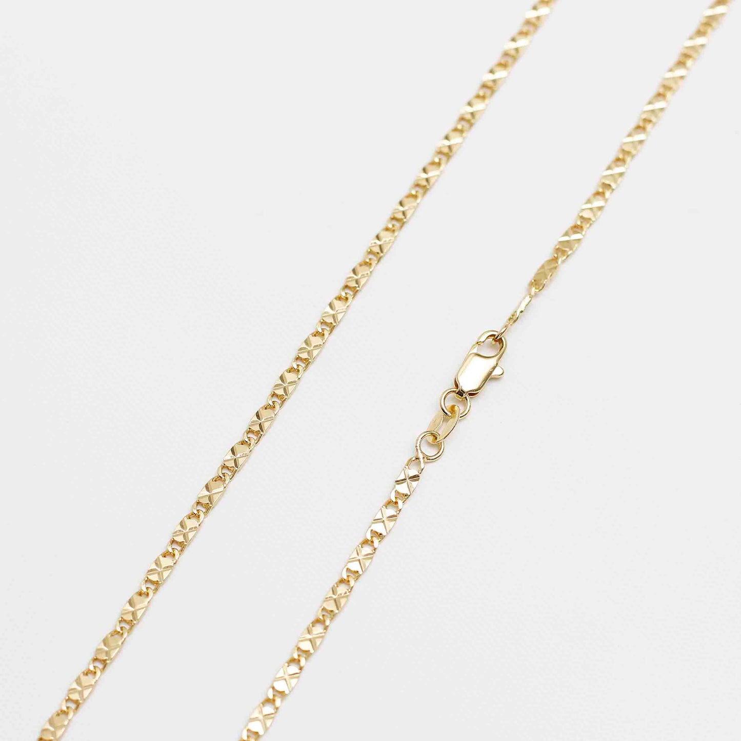 CADENA DESTELLOS 2.5MM 45CM