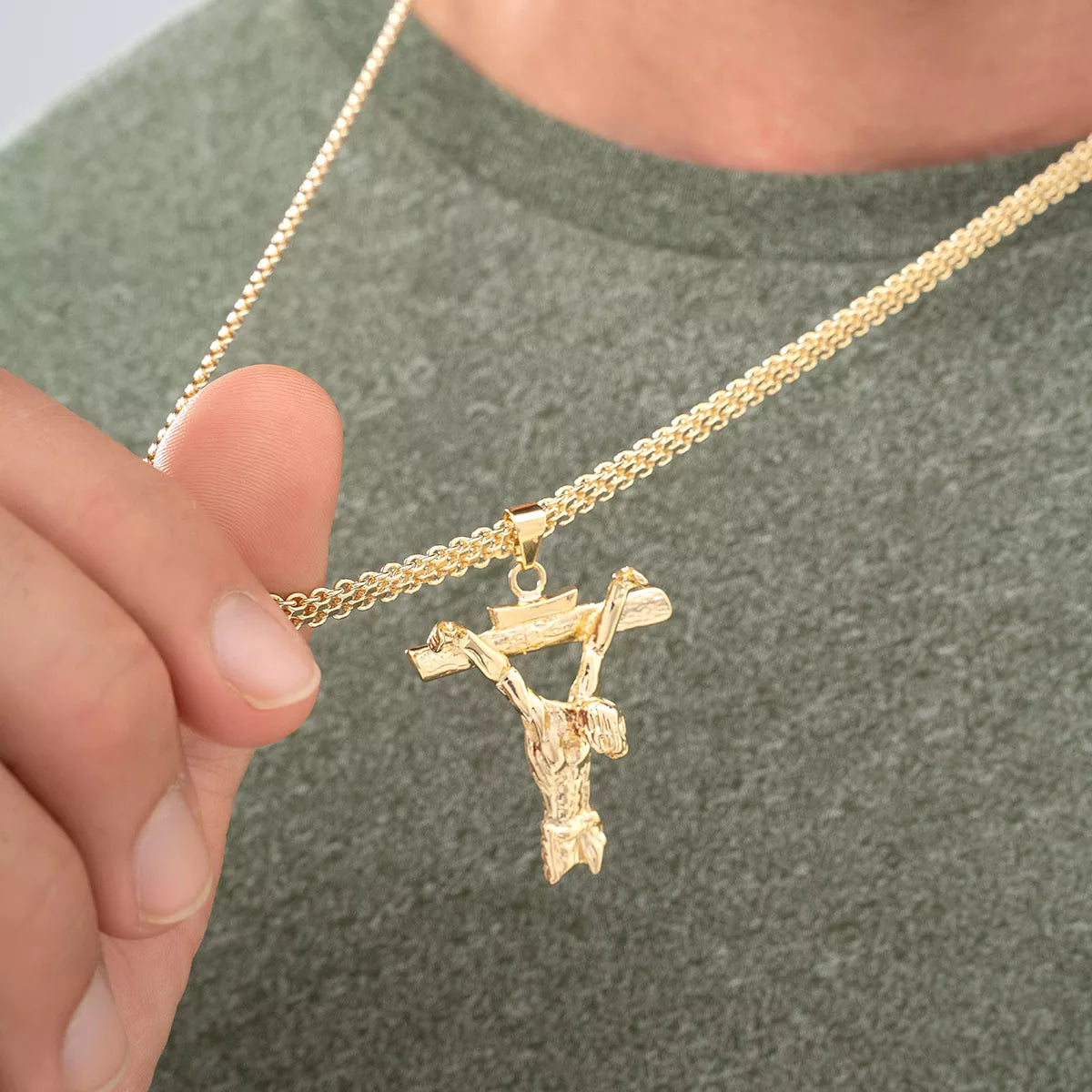 CADENA TEJIDO CHINO DOBLE CARRIL 65 CMS