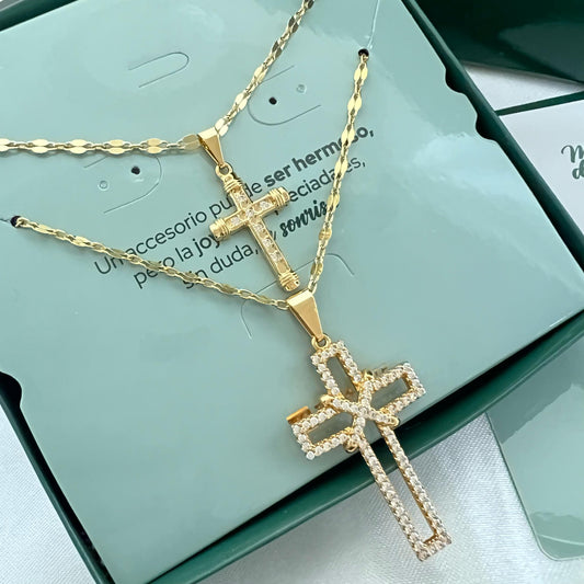 COMBO CRUZ CIRCONIAS