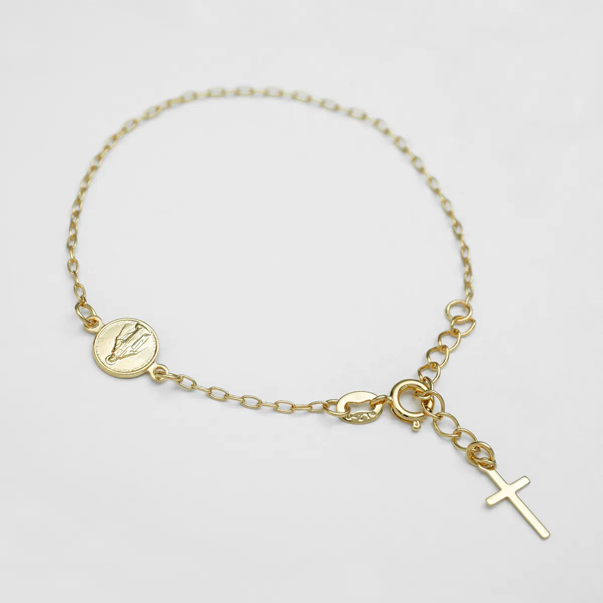 PULSERA VIRGEN  16,5 CMS EXTENSOR