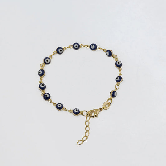 PULSERA OJO TURCO 16.5 CMS  + EXTENSOR