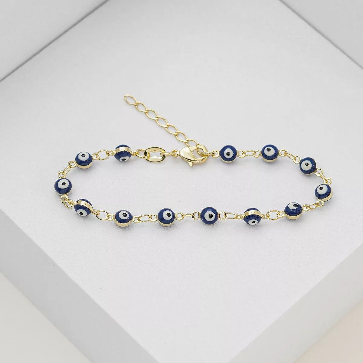 PULSERA OJO TURCO 16.5 CMS  + EXTENSOR