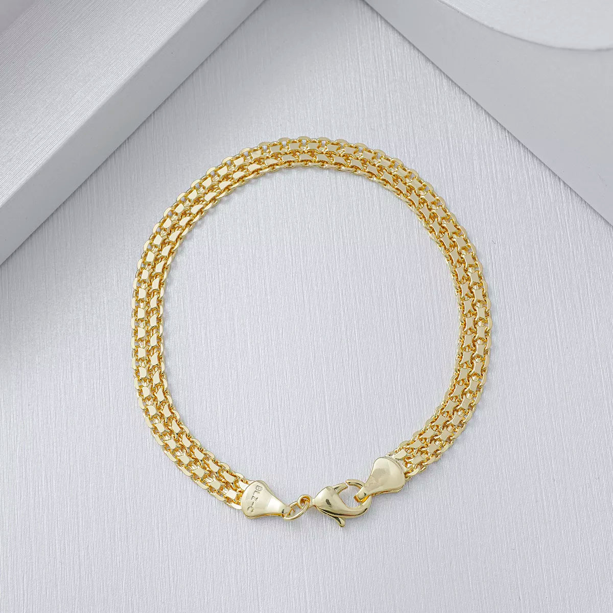 PULSERA CHINA DOBLE CARRIL 20CMS