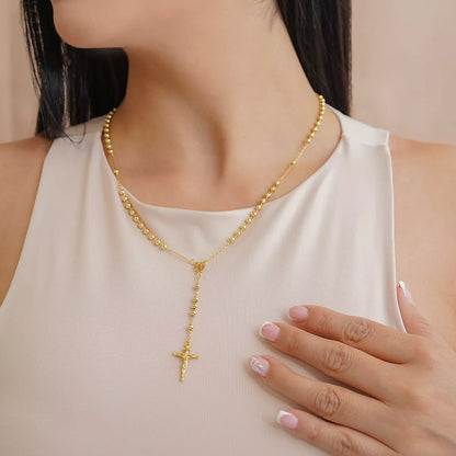 ROSARIO JESUS CRUCIFICADO 3.5MM 45 CMS